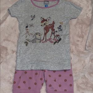 Girls Disney Bambi cotton on kids pajamas